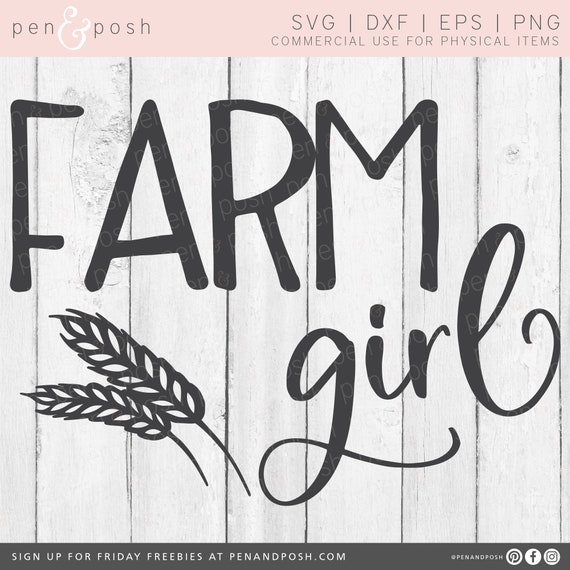 Download Farm Girl Svg Farm Svg Farm Girl Svg Cut Files Country Etsy PSD Mockup Templates