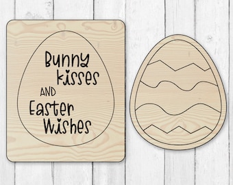 Easter - Easter Bunny - Gift Basket - Easter Gifts - Easter Puzzles - Easter Basket Gifts - Easter Basket Stuffers - Easter Glowforge Files