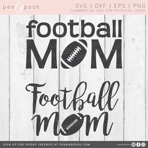 Football Mom SVG Football SVG Football Football Cut File Sports Svg Sport Svg Sports Parent Svg Mom Svg Football Cut File image 2