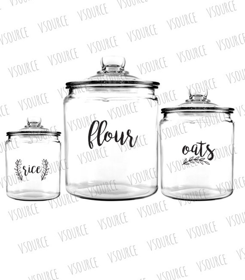 Download Kitchen SVG Kitchen SVG Files Custom Labels Pantry | Etsy