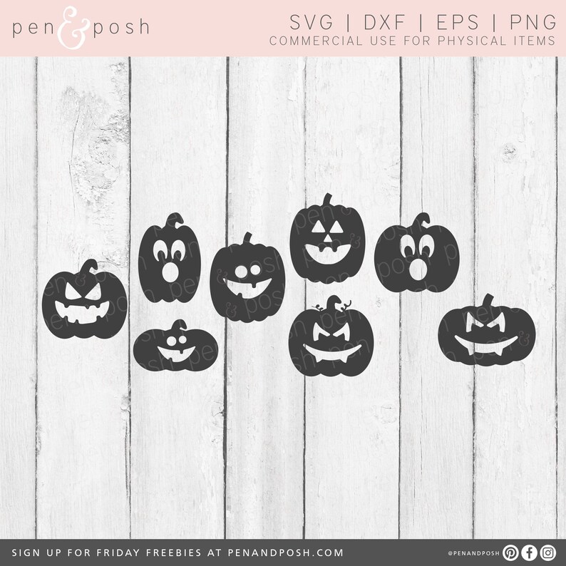 Download Pumpkin SVG Halloween SVG Jack O Lantern SVG | Etsy