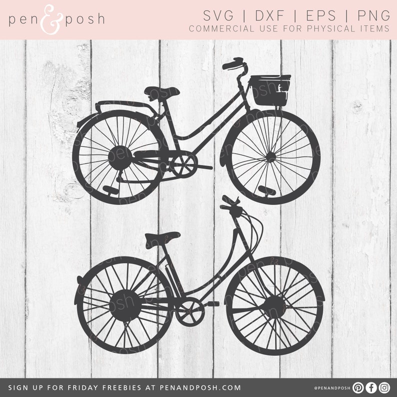 Download Bicycle SVG Vintage Bicycle Bike SVG Vintage SVG | Etsy