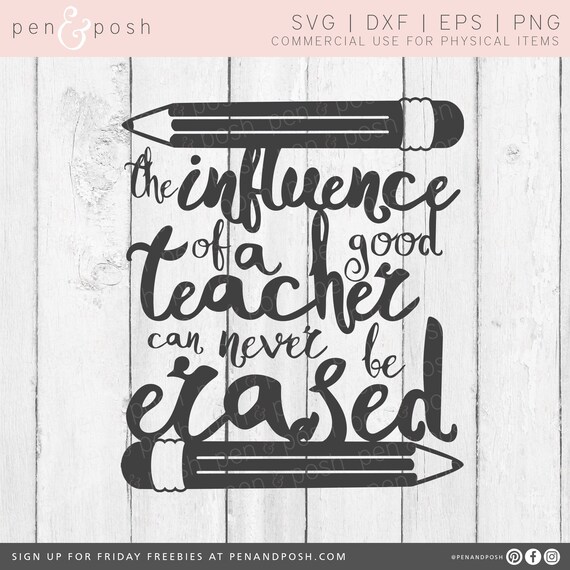 Teacher Svg Teacher Svg Files For Cricut Teacher Svg For Etsy