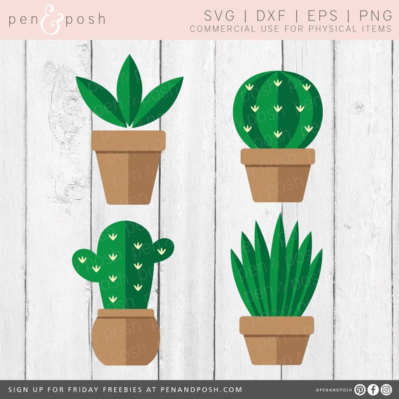 3d Succulent Svg 3d Succulent Cactus Svg Cricut 3d 3d Etsy