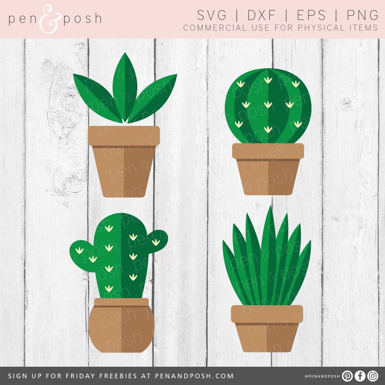 Download 3d Succulent SVG 3d Succulent Cactus Svg Cricut 3d 3d | Etsy