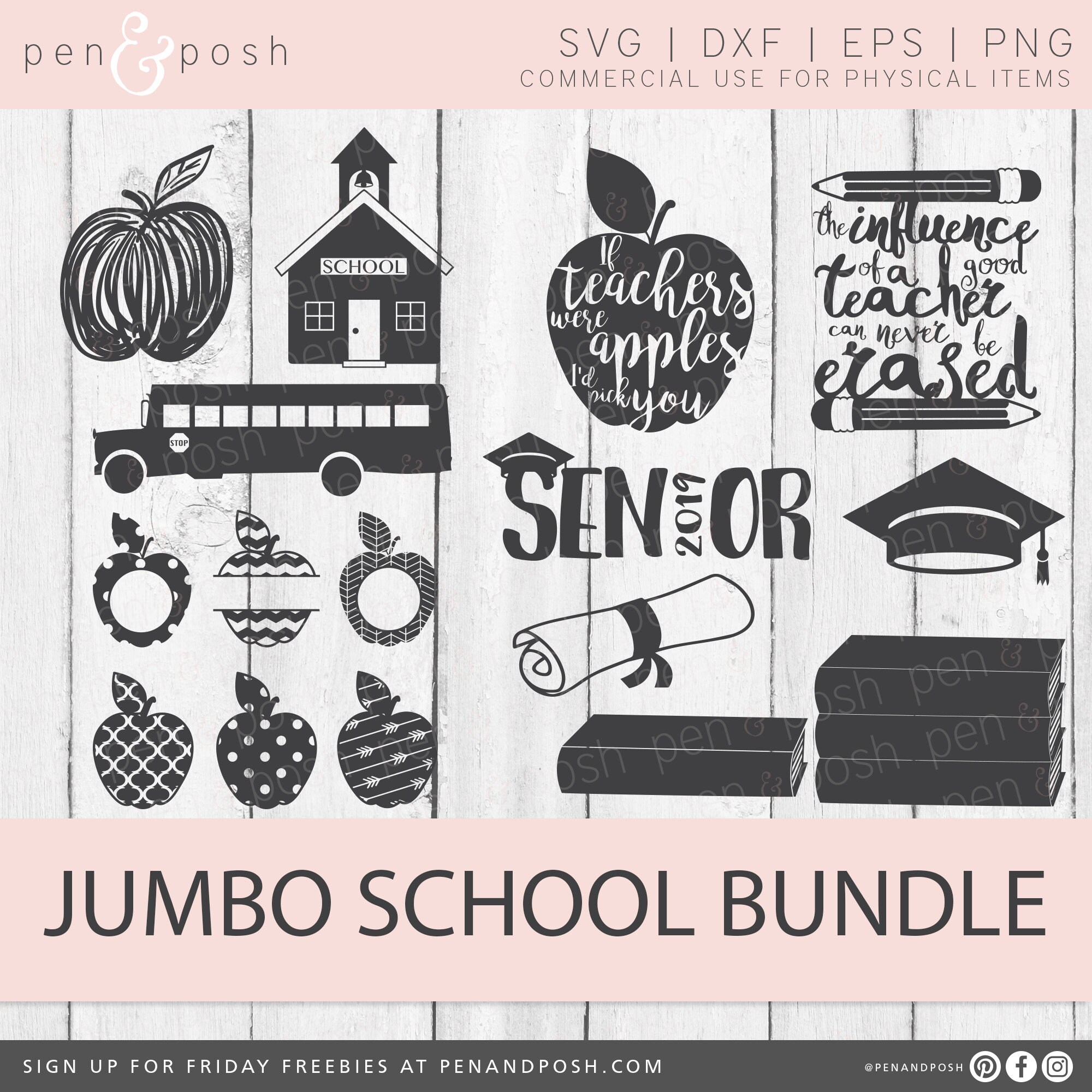 School SVG - School SVG Files - School SVG Bundle - Back to School Svg ...