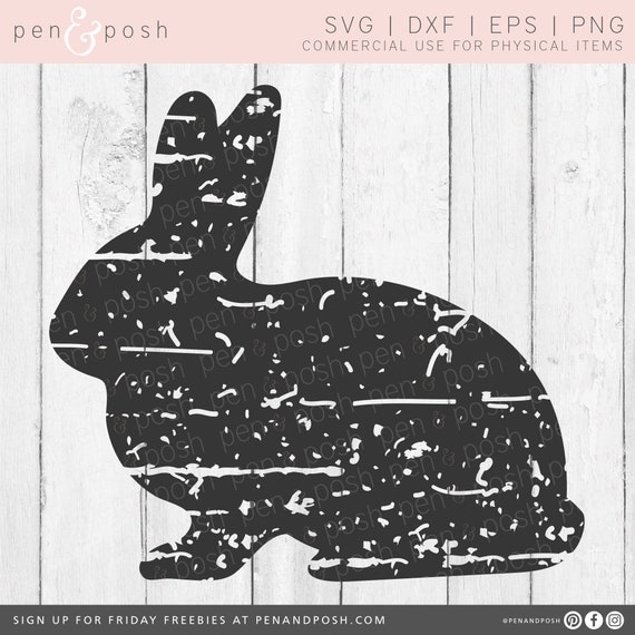 Bunny SVG Rabbit SVG Grunge SVG Easter Svg Grunge | Etsy