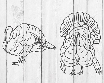 Turquía SVG - Turquía Clip Art - Archivo SVG de Turquía - Archivo de corte de Turquía - Acción de Gracias SVG - Acción de Gracias Clip Art - Acción de Gracias - Digital Svg