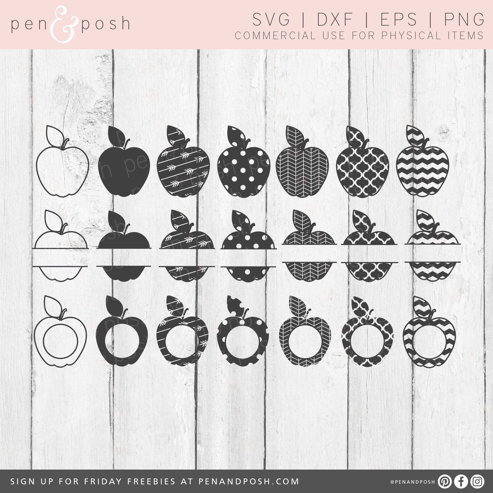 Download Apple Svg Teacher Svg School Svg Apple Monogram Svg File Etsy