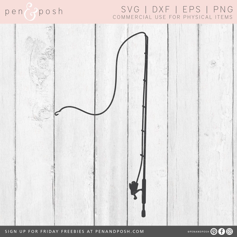 Free Free 185 Fishing Rod With Names Svg SVG PNG EPS DXF File