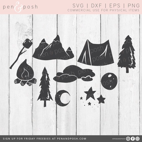 Camping SVG Camp SVG Camping SVG Bundle Camp Camping Tent Packs Svg Design