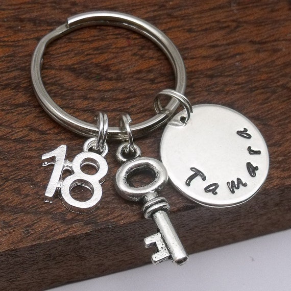 MEL Personalised Name Keyring Keychain Key Fob
