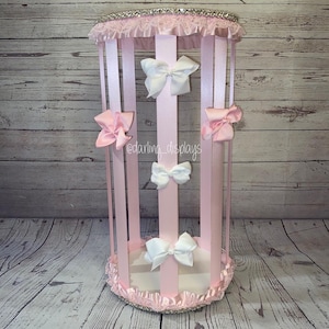 Spinning Bow Carousel.. Custom. Clip / Bow Holder / Storage **READ DESCRIPTION before ORDERING**