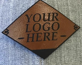 Leather Patch Any Logo