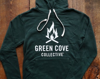 Pre Order - Campfire Hoodie - Forest Green