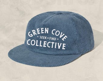Corduroy Camp Cap - Denim - PRE ORDER