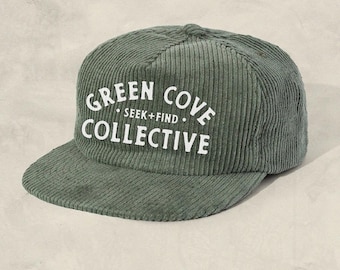 Corduroy Camp Cap - Moss - PRE ORDER