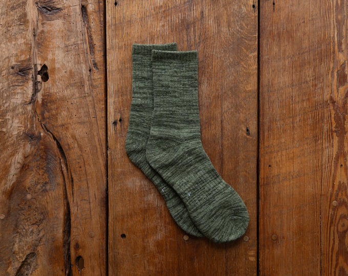 Featured listing image: Camp Sock 3.0 - Full Cushion - Olive Marl