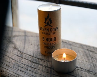 6 Hour Emergency Candles - 4 Count