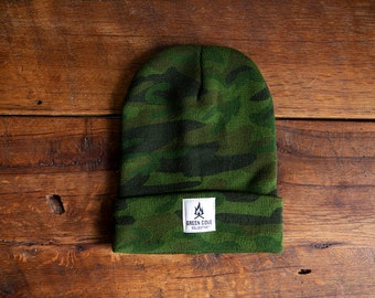 Watch Cap - Woodland Camo