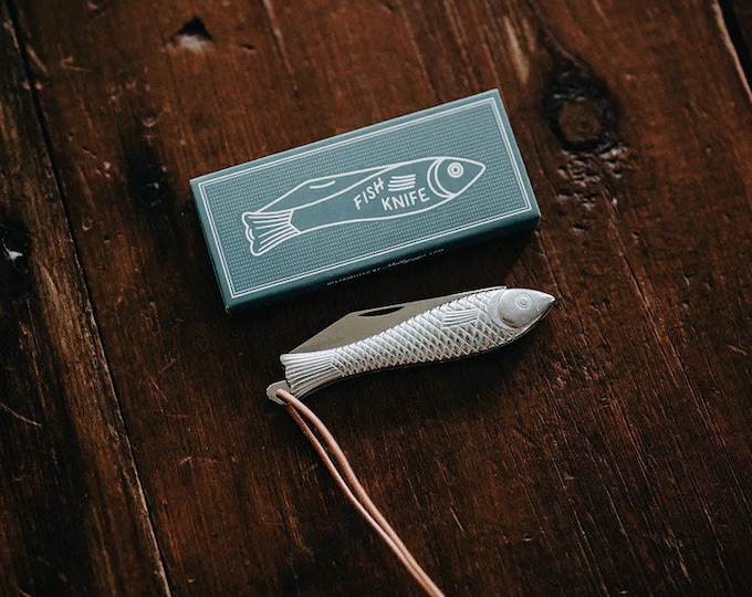 Featured listing image: Fingerling Fish Knife by Mollyjogger