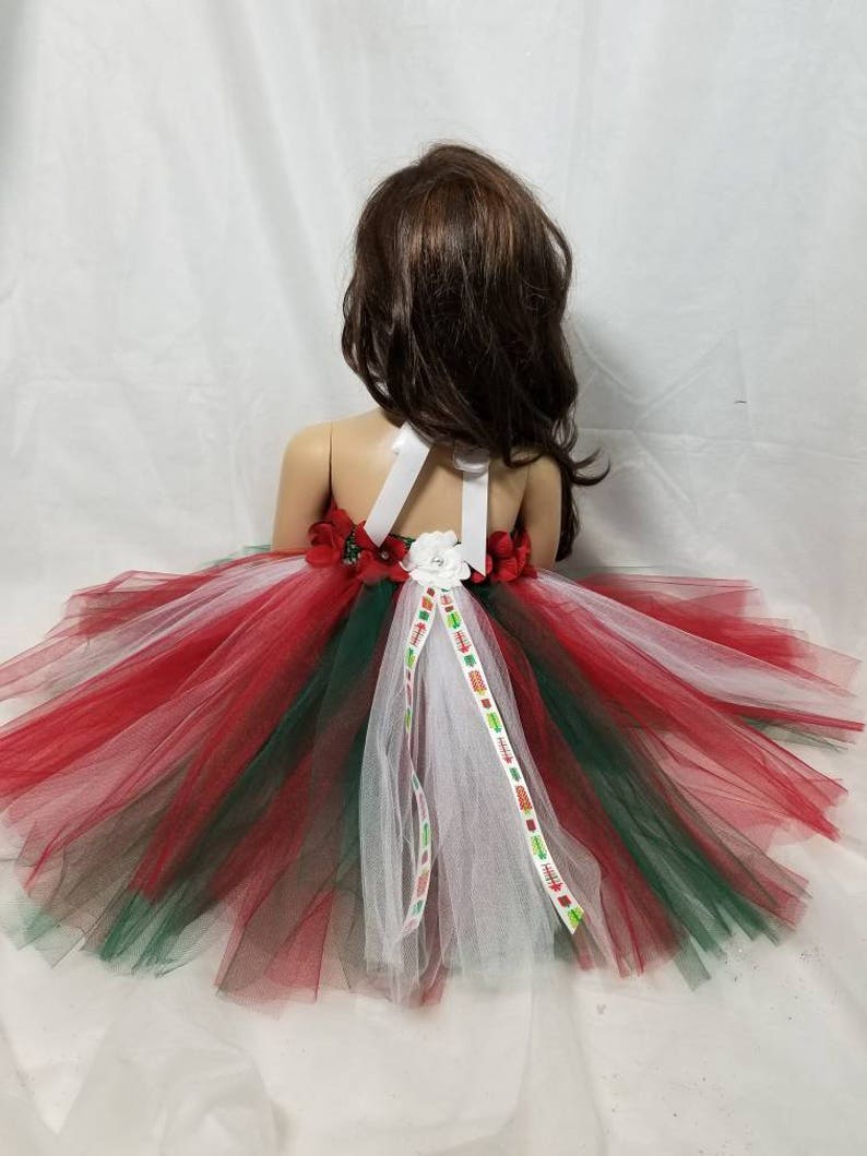 Red toddler tutu dress girls tutu dress Christmas tutu Etsy