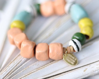 Peach Ra Ra Bracelet