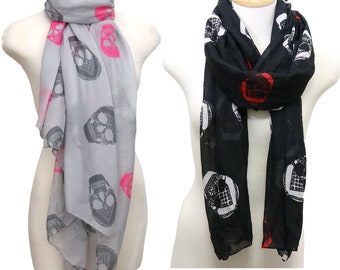 Alexander Mcqueen Scarf Etsy