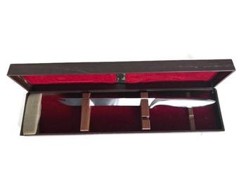 Vintage Gerber Legendary Carving Knife "Little Snick" in Case