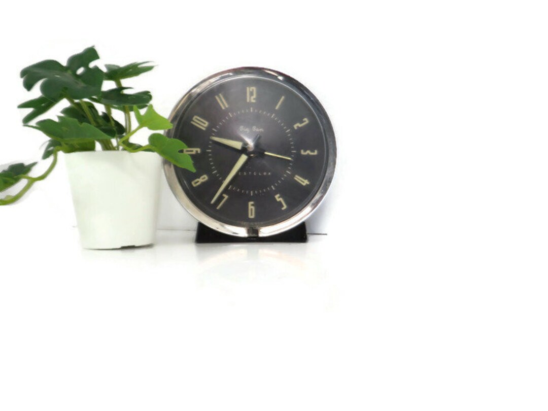 Vintage Black Westclox Big Ben Clock - The Junk Parlor