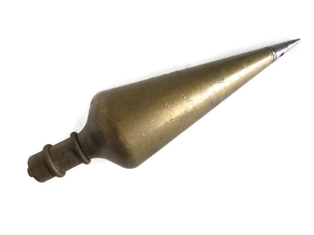 Vintage Brass Plumb Bob General Hardware Mfg. Co. New York Collectible