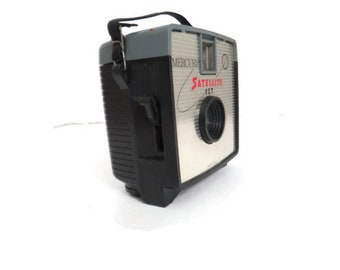 Vintage Mercury Satellite 127 Camera, Retro Space Age Style