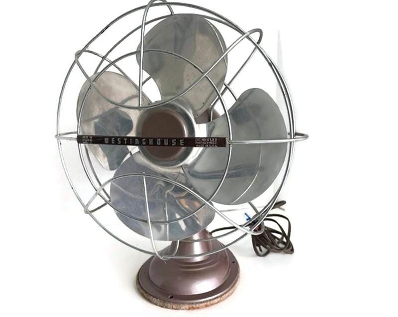 Vintage Westinghouse Oscillating Fan - Etsy