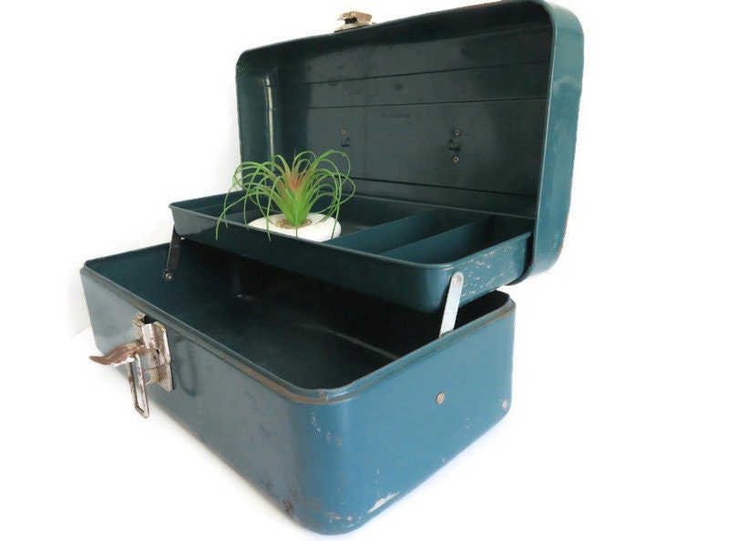 Turquoise shop tackle box