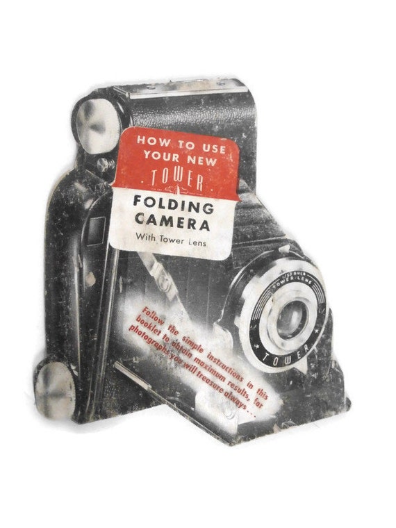 Vintage Collectible Camera | Folding Tower No. 6250 Camera