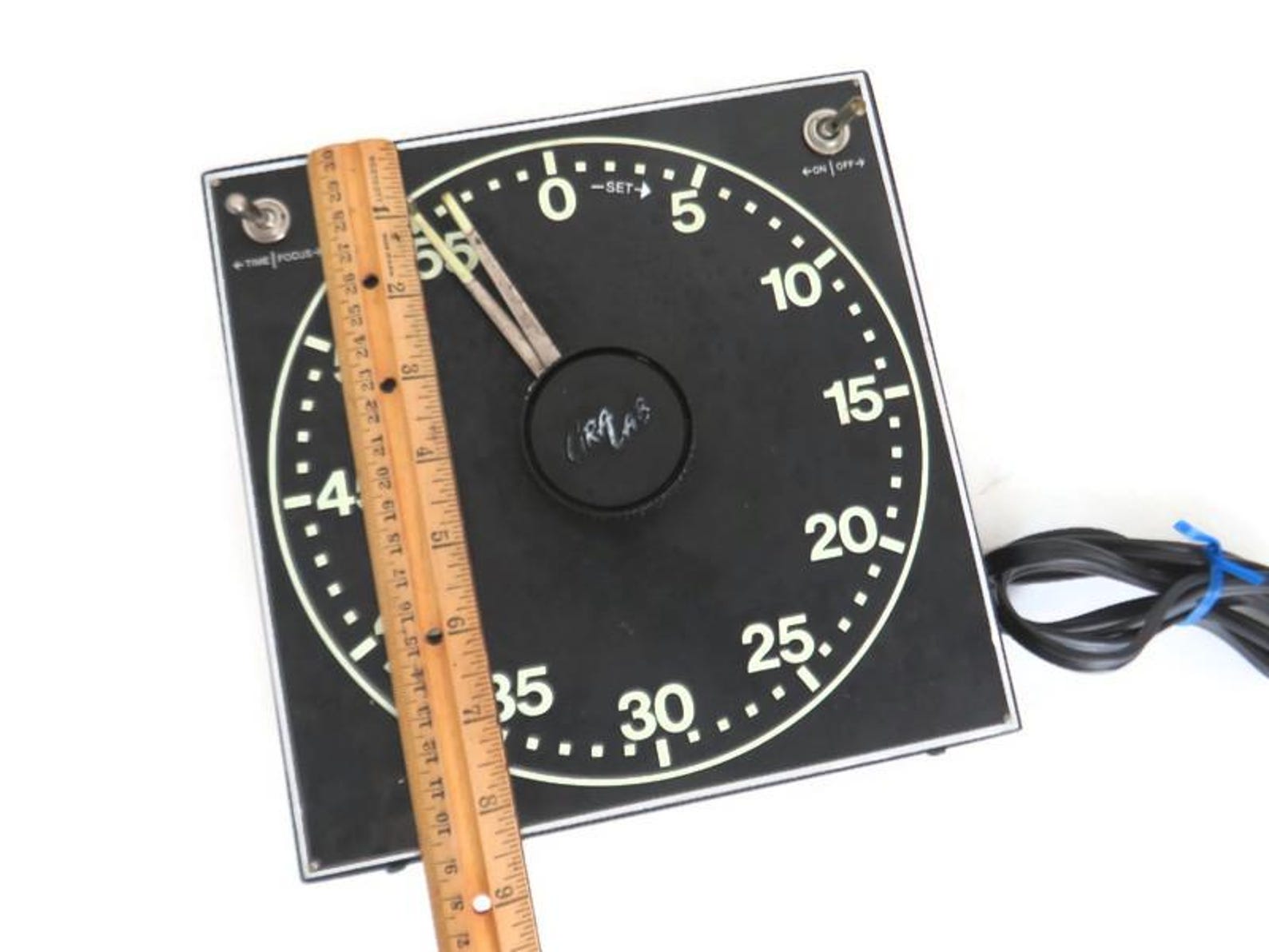 Vintage Gralab Darkroom Timer Model 300 by Dimco Gray Co Old Black ...