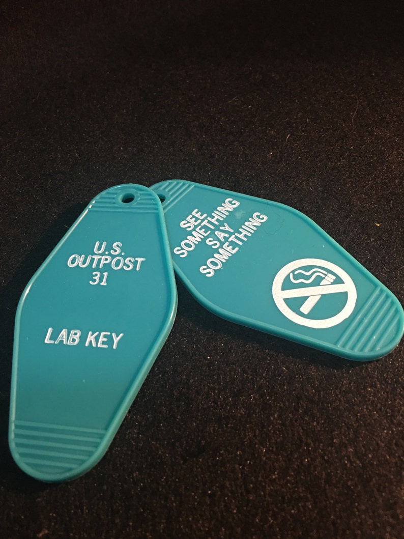 The Thing Key Tag Etsy