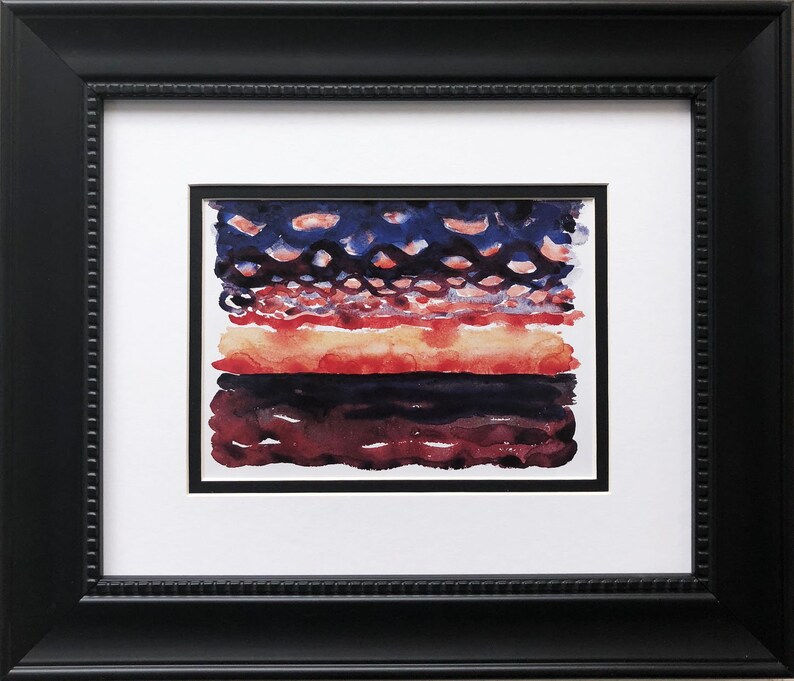 Georgia O'keeffe sunrise and Little Clouds Art - Etsy