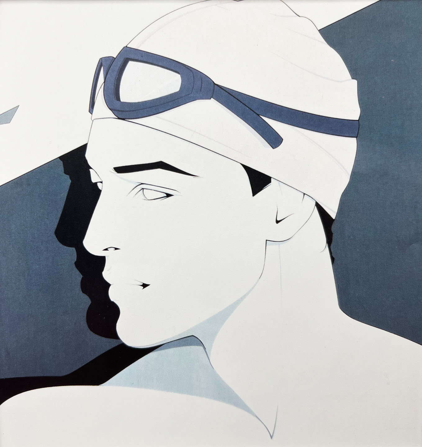 Swimmers 1979年/パトリック ナーゲル/ポスター PATRICK NAGEL “Swimmers” Poster | Used, Secondhand