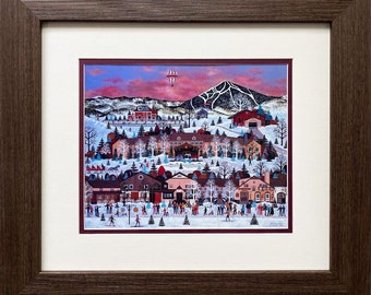 Jane Wooster Scott "Sun Valley Magic" Framed Art