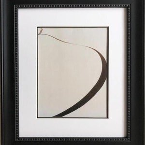 Georgia O&#39;Keeffe &quot;Winter Road I&quot; Art Print Custom Framed New