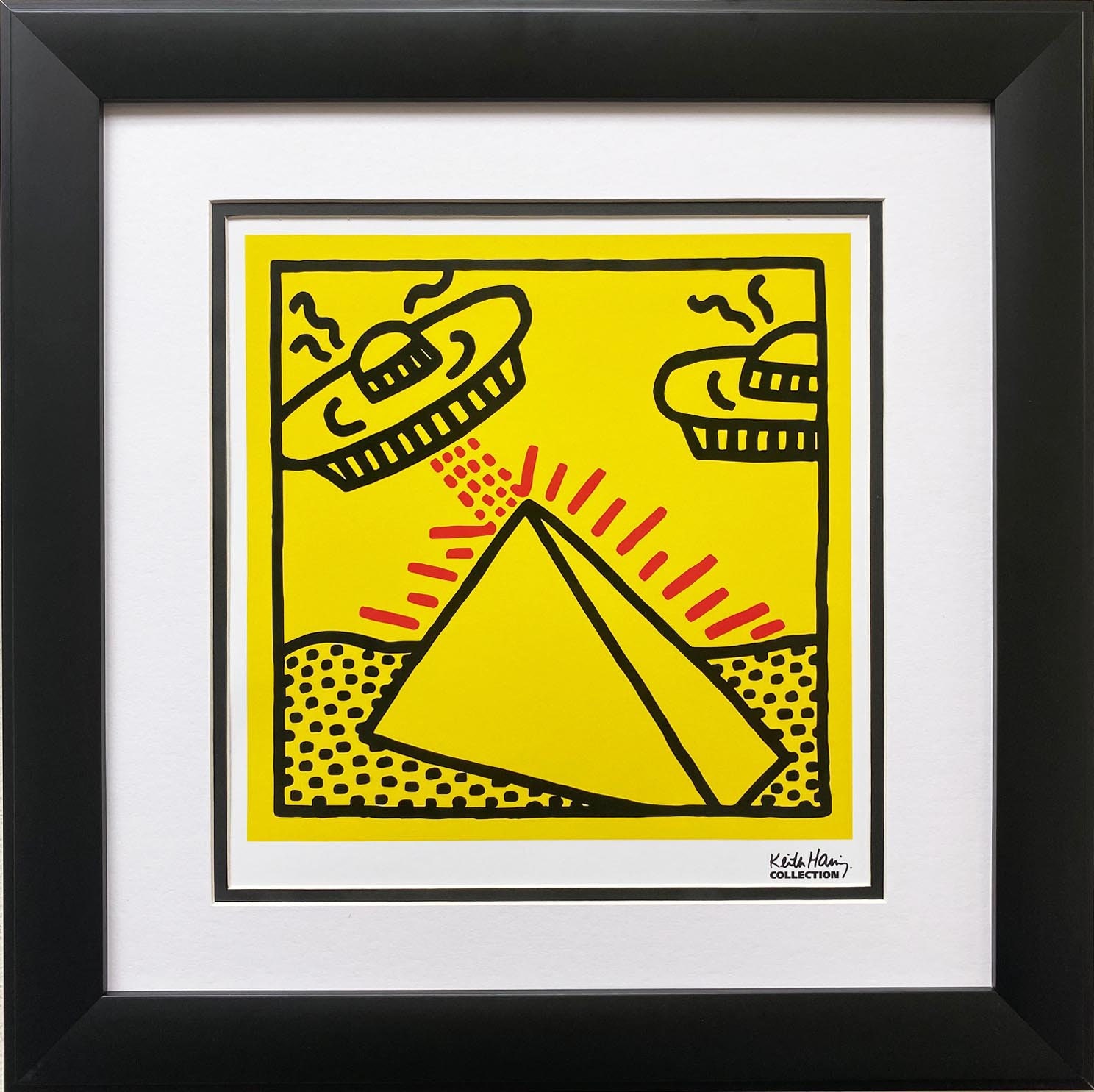 Keith Haring 立体額縁 Keith Haring 