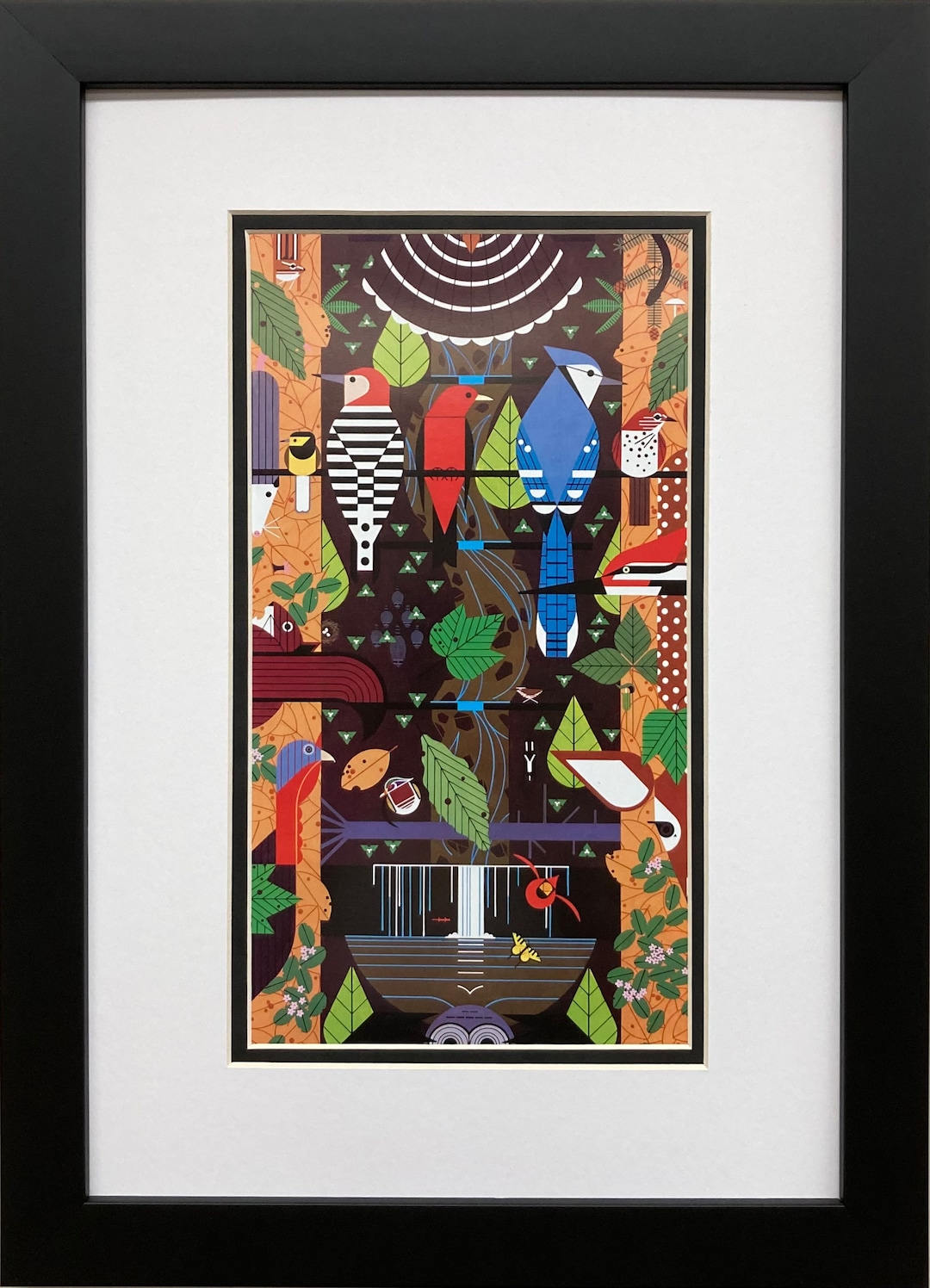 Charley Harper birducopia Custom Framed Calendar Art Print Birds Etsy charley-harper-birducopia-custom-framed-calendar-art-print-birds-etsy