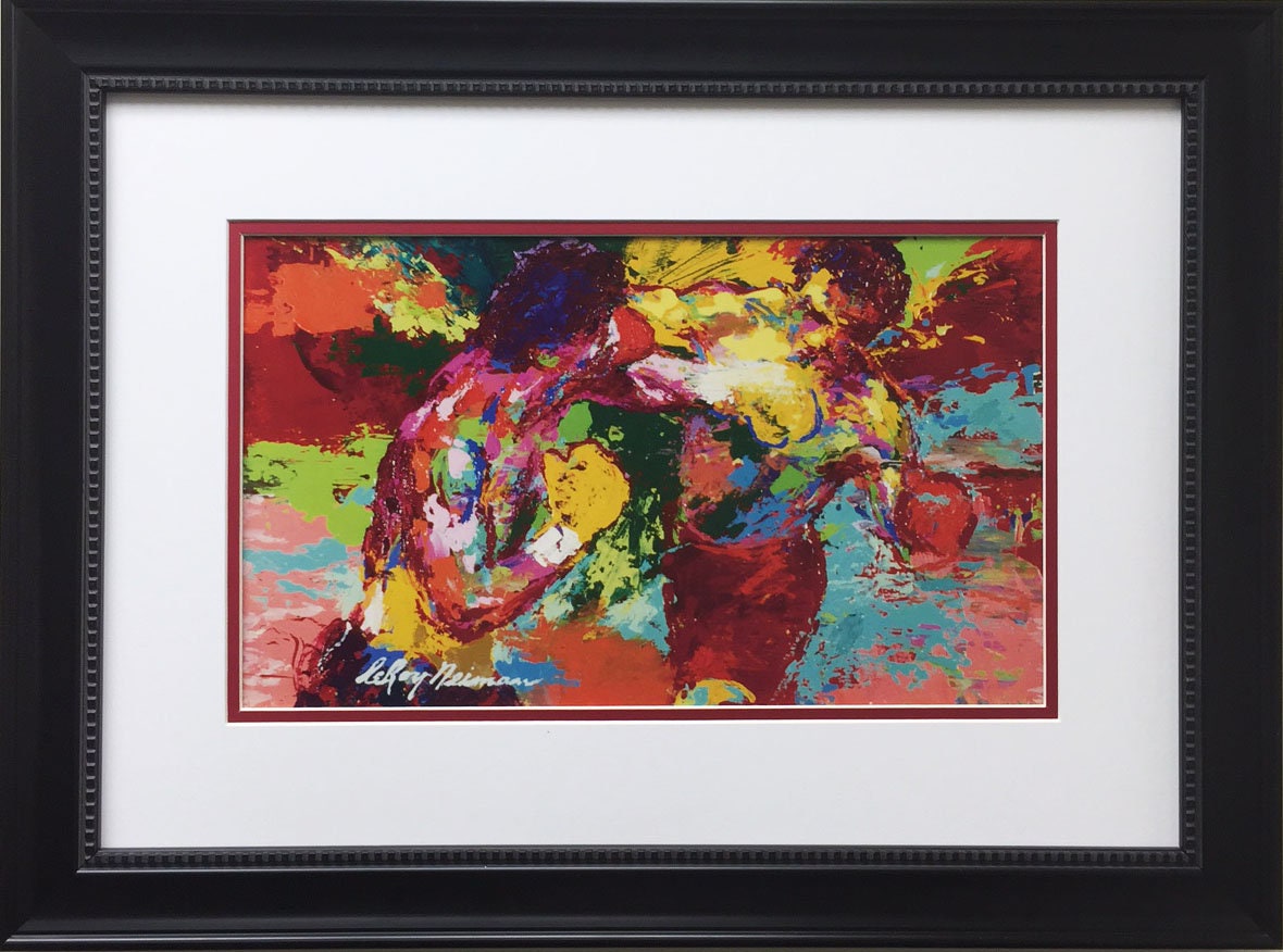 572点のリロイ □リロイ・ニーマン（LeRoy Neiman）【スモウレスリング