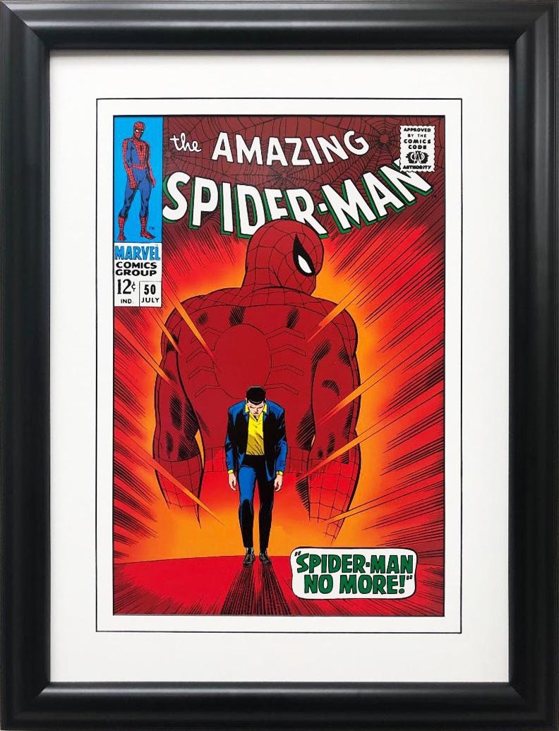Marvel the Amazing Spider-man No More 50 Framed - Etsy