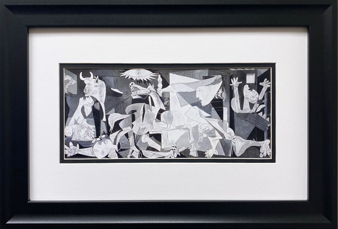 Vintage 1958 Picasso Black and White Vintage 1958 Picasso Black and White