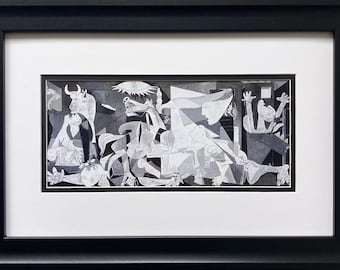 Pablo Picasso "Guernica, 1937" NEWLY CUSTOM FRAMED Art Print