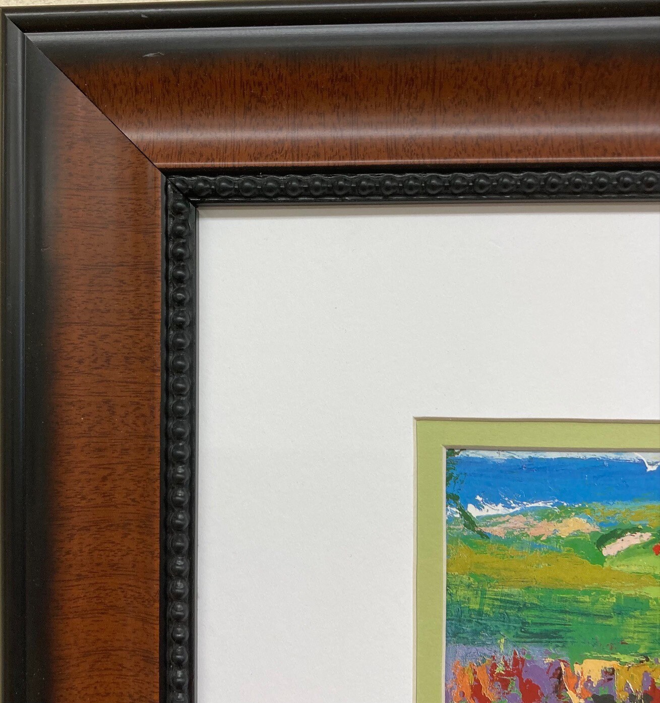 ち*6様 Leroy Neiman オーガスタ ゴルフ シルクスクリーン Vintage Leroy Neiman Six Golfers by Open Edition Serigraph
