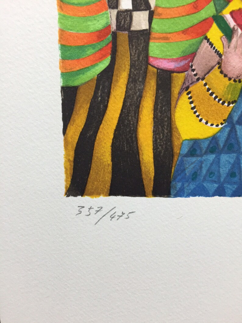 G. Boulanger JULY 2000 Millenium Calendar HAND Etsy