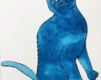 模写】限定100部証明書 Andy もさ Warhol One Blue Pussy